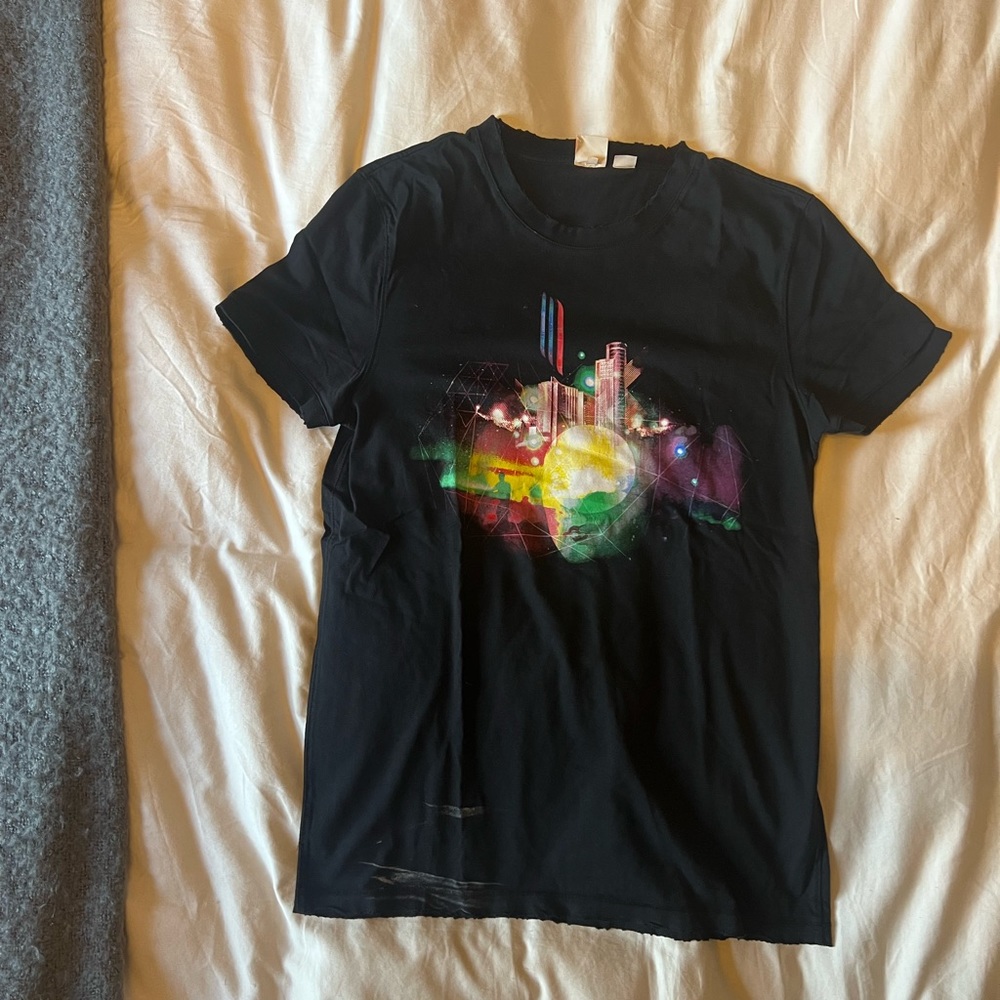 Boss Orange - Men’s Black Graphic T Shirt - L
